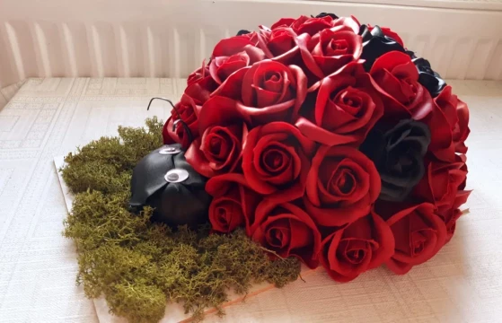 Aranjamente florale din flori de săpun